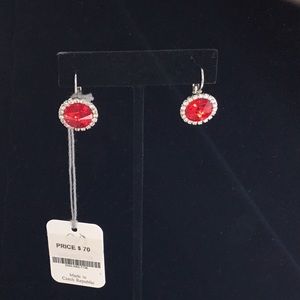 Earrings with Swarovski Crystals